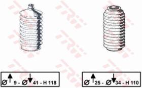 TRW JBE117 - ¯OBSOLETA KIT DE FUELLES