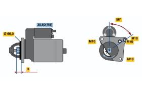 BOSCH 0001106022 - MOTOR DE ARRANQUE