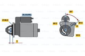 BOSCH 0001106023 - MOTOR DE ARRANQUE