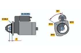 BOSCH 0001108400 - MOTOR DE ARRANQUE