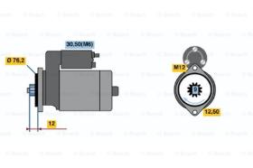 BOSCH 0001123002 - MOTOR DE ARRANQUE