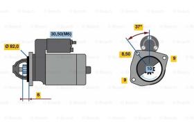 BOSCH 0001139005 - MOTOR DE ARRANQUE