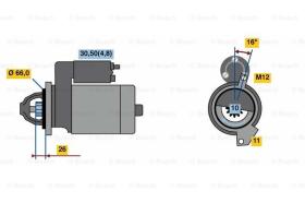 BOSCH 0001139019 - MOTOR DE ARRANQUE