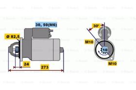 BOSCH 0001218138 - MOTOR DE ARRANQUE