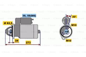 BOSCH 0001218140 - MOTOR DE ARRANQUE