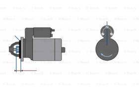 BOSCH 0001602002 - MOTOR DE ARRANQUE