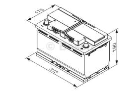 BOSCH 0092S4E111 - BATERIA DE ARRANQUE PB