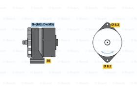 BOSCH 0120339512 - ALTERNADOR