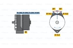 BOSCH 0120488232 - ALTERNADOR