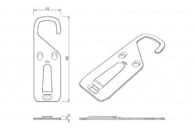 BOSCH 0189999130 - SOPORTE