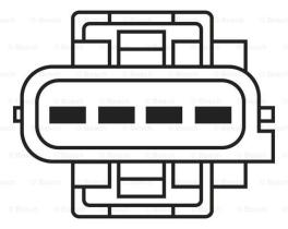 BOSCH 0258003716 - SENSOR DE OXIGENO