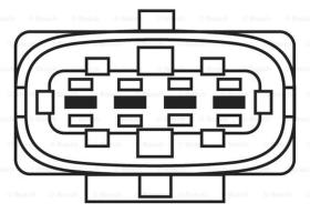 BOSCH 0258006758 - SENSOR DE OXIGENO