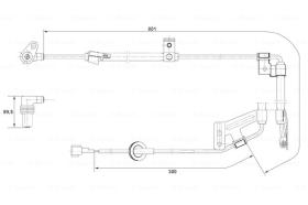 BOSCH 0265001273 - SENSOR GIRO DE RUEDA