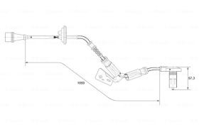 BOSCH 0265001278 - SENSOR GIRO DE RUEDA