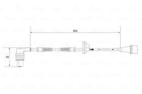 BOSCH 0265001286 - SENSOR GIRO DE RUEDA