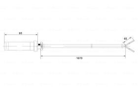 BOSCH 0265004010 - SENSOR GIRO DE RUEDA