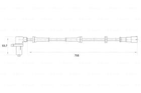 BOSCH 0265006138 - SENSOR GIRO DE RUEDA