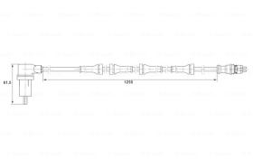 BOSCH 0265006154 - SENSOR GIRO DE RUEDA