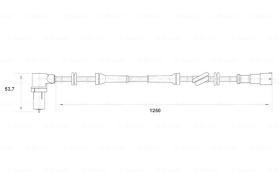 BOSCH 0265006164 - SENSOR GIRO DE RUEDA