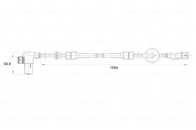 BOSCH 0265006205 - SENSOR GIRO DE RUEDA