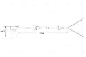 BOSCH 0265006214 - SENSOR GIRO DE RUEDA