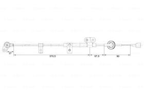 BOSCH 0265006254 - SENSOR GIRO DE RUEDA