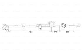 BOSCH 0265006255 - SENSOR GIRO DE RUEDA