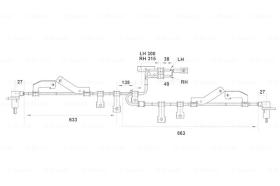 BOSCH 0265006256 - SENSOR GIRO DE RUEDA