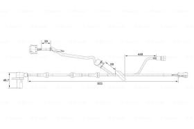 BOSCH 0265006571 - SENSOR GIRO DE RUEDA