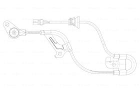 BOSCH 0265006665 - SENSOR GIRO DE RUEDA