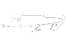 BOSCH 0265006677 - SENSOR GIRO DE RUEDA