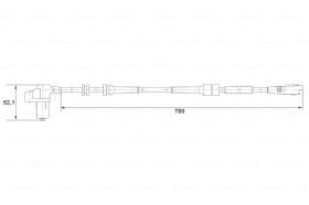 BOSCH 0265006730 - SENSOR GIRO DE RUEDA