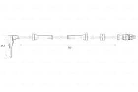 BOSCH 0265007025 - SENSOR GIRO DE RUEDA