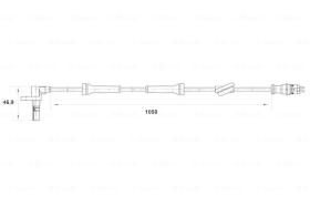 BOSCH 0265007032 - SENSOR GIRO DE RUEDA