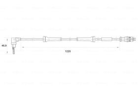 BOSCH 0265007039 - SENSOR GIRO DE RUEDA