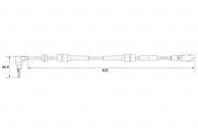 BOSCH 0265007083 - SENSOR GIRO DE RUEDA