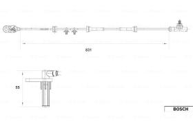 BOSCH 0265007558 - SENSOR GIRO DE RUEDA