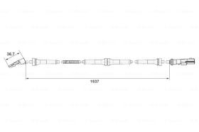 BOSCH 0265007938 - SENSOR GIRO DE RUEDA