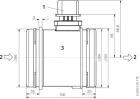 BOSCH 0280218175 - SONDA MASA AIRE PEL.CAL.