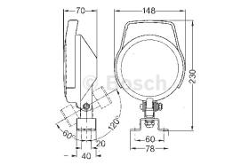 BOSCH 0306480002 - FARO DE TRABAJO