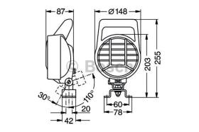 BOSCH 0306481001 - FARO DE TRABAJO