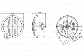 BOSCH 0320143903 - BOCINA