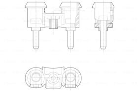 BOSCH 0320223002 - BOCINA SUPERSONANTE