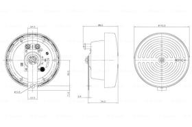 BOSCH 0320223011 - BOCINA SUPERSONANTE