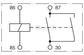 BOSCH 0332002255 - RELE DE CORRIENTE ELEVADA