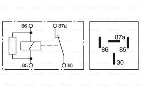 BOSCH 0332109011 - RELE PEQUENO