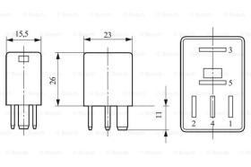 BOSCH 0332207307 - RELE