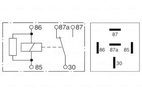 BOSCH 0332209206 - RELE PEQUENO