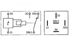 BOSCH 0335330802 - RELE DE TEMPORIZACION