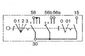BOSCH 0342201010 - INTERRUPTOR DE ENCENDIDO